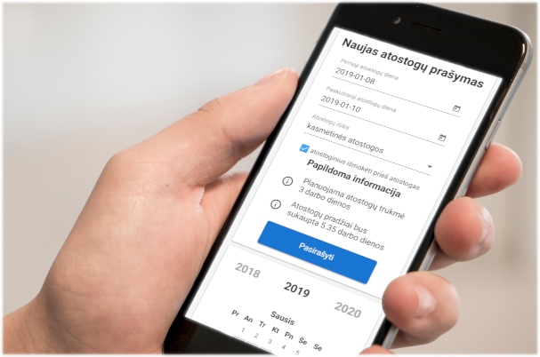 employee selfservice illustration